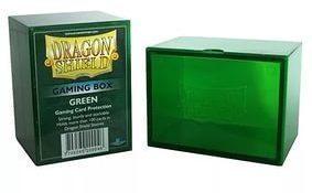 Пластиковая коробочка Dragon Shield зеленая