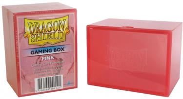 Пластиковая коробочка Dragon Shield розовая
