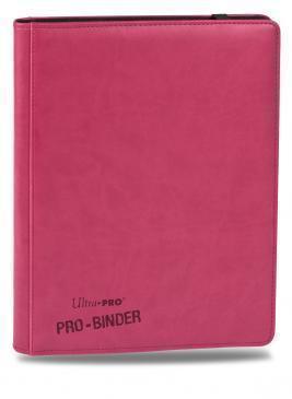 Альбом Ultra-Pro Premium Pro-binder c 20 встроенными листами 3х3 - Ярко-розовый
