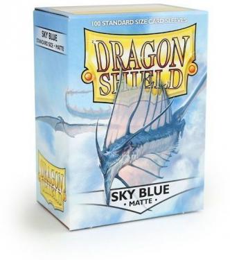 Протекторы Dragon Shield матовые Sky Blue (100 шт.)