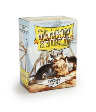 Протекторы Dragon Shield матовые Ivory (100 шт.)
