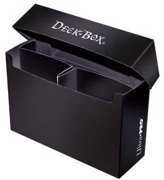 Пластиковая коробочка Ultra-Pro 3 Compartment Oversized Black Deck Box