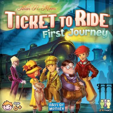 Ticket to Ride: First Journey (на английском)