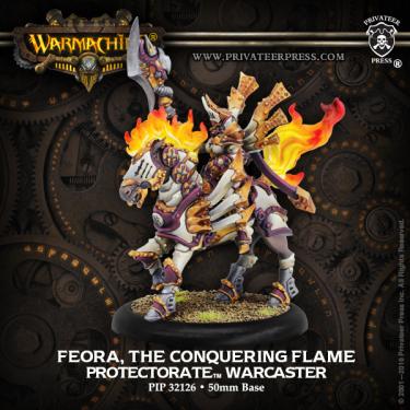 The Protectorate of Menoth: Feora, The Conquering Flame