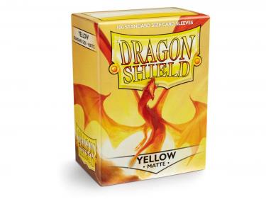 Протекторы Dragon Shield матовые желтые (100 шт.)