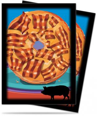 Протекторы Ultra-Pro «Foodie Bacon Donut» (50 шт., 66х91 мм)
