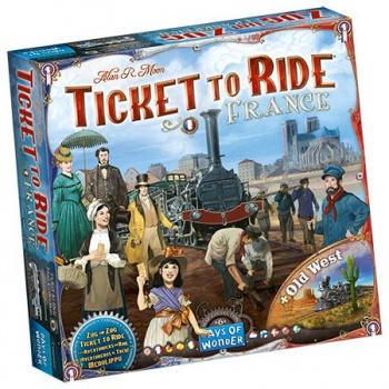 Ticket to Ride: France & Old West: Map Collection (на английском)