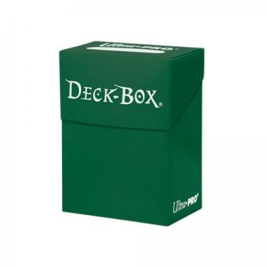 Пластиковая коробочка Ultra-Pro лесного зелёного цвета