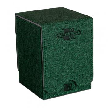 Blackfire Convertible Premium Deck Box Single Vertical 100+ Standard Size Cards - Green