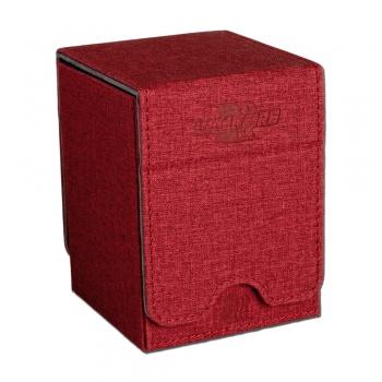 Blackfire Convertible Premium Deck Box Single Vertical 100+ Standard Size Cards - Red