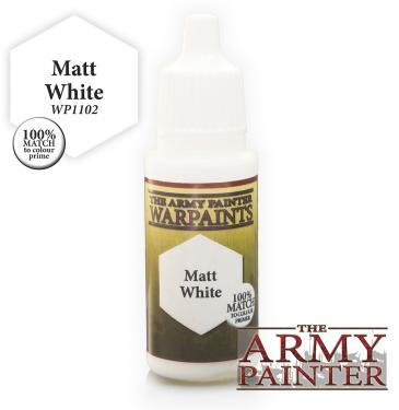 The Army Painter: Краска Matt White (WP1102)