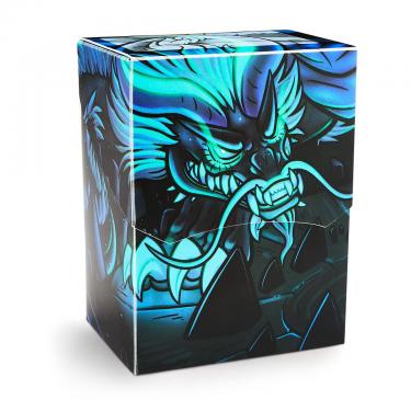 Пластиковая коробочка Dragon Shield - Night Blue Delphion