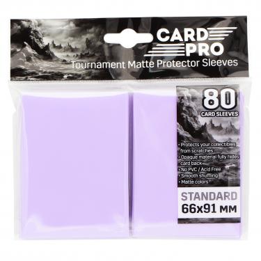 Протекторы Card-Pro для ККИ - Розовые (80 шт.) 66x91 мм
