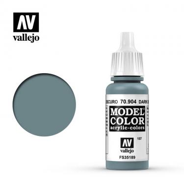 Краска Vallejo серии Model Color - Dark Blue Grey 70904, матовая (17 мл)
