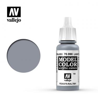 Краска Vallejo серии Model Color - Light Grey 70990, матовая (17 мл)
