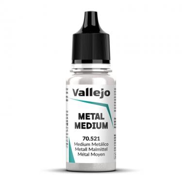 Краска Vallejo серии Model Color - Metal Medium 70521, техническая (17 мл)