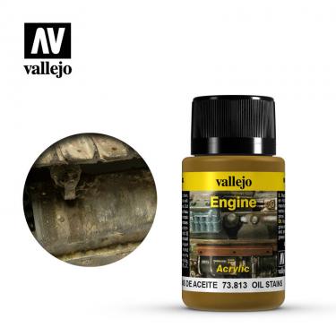 Краска Vallejo серии Weathering Effects - Oil Stains 73813 (40 мл)