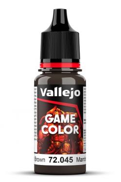 Краска Vallejo серии Game Color - Charred Brown 72045 (17 мл)