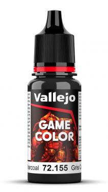Краска Vallejo серии Game Extra Opaque - Heavy Charcoal 72155 (17 мл)
