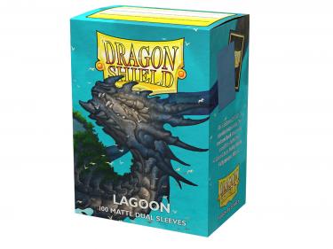 Протекторы матовые Dragon Shield - Matte Dual Lagoon (100 шт.)