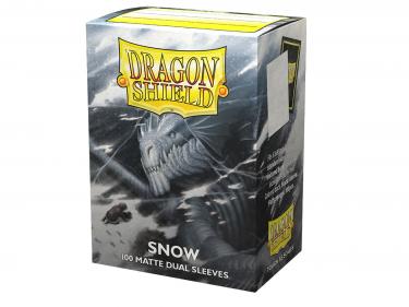 Протекторы матовые Dragon Shield - Matte Dual Snow (100 шт.)
