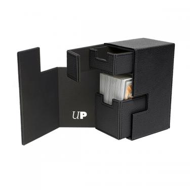 Коробочка Ultra-Pro M2.1 Deck Box Black/Black (75 карт + кубики)