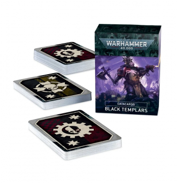 Warhammer 40000: Datacards - Black Templars (на английском языке)