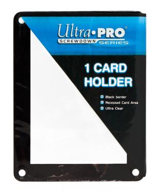 Рамка для карты Ultra-Pro чёрная
