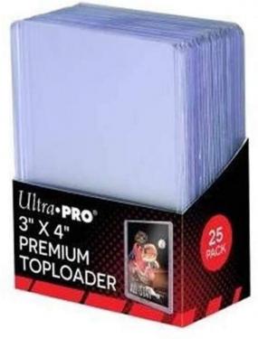 Ultra-Pro Toploaders 3x4 Clear Premium (25 шт.) 