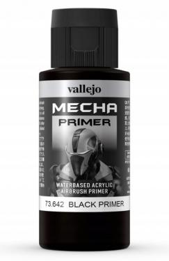 Краска Vallejo серии Mecha Primer - Black 73642 (60 мл)