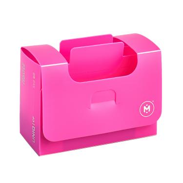 Картотека UniqCardFile Standard 40 mm, розовый