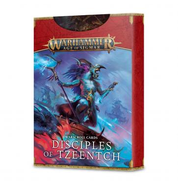 Warhammer Age of Sigmar: Warscroll Cards - Disciples of Tzeentch