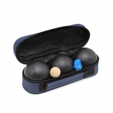 Спортивная игра "Петанк", 3 шара покрытые эпоксидной черной краской