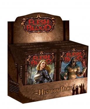 Flesh and Blood: Набор из 6 разных стартовых колод издания History Pack 1 на английском языке