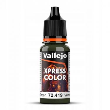 Краска Vallejo серии Xpress Color - Plague Green 72419 (18 мл)