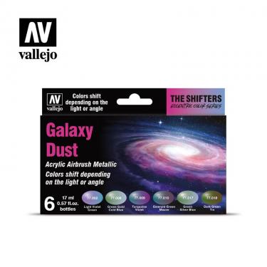 Набор красок Vallejo The Shifters - Galaxy Dust 77092 (6 красок по 17 мл)