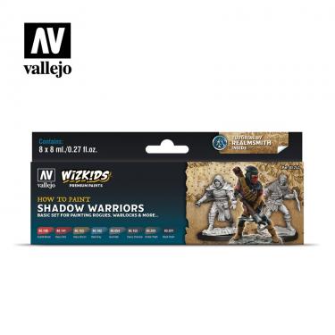 Набор красок Vallejo Technique Set - Shadow Warriors 80253 (8 красок по 8 мл)
