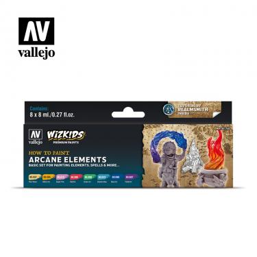Набор красок Vallejo Technique Set - Arcane Elements 80258 (8 красок по 8 мл)