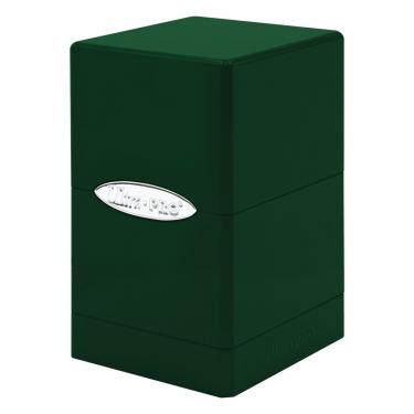 Коробочка Ultra Pro Satin Tower - Hi-Gloss Emerald Green