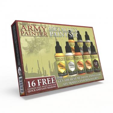 Набор красок Army Painter - Warpaints Metallics: Paint Set