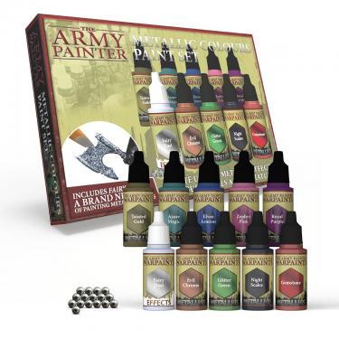 Набор красок Army Painter - Warpaints Metallics: Metallic Colours Paint Set