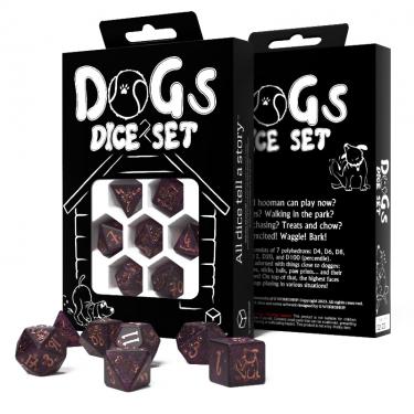 Набор кубиков DOGS Dice Set: Luna, 7 шт.