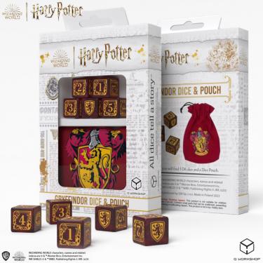Набор кубиков Harry Potter. Gryffindor с мешочком 