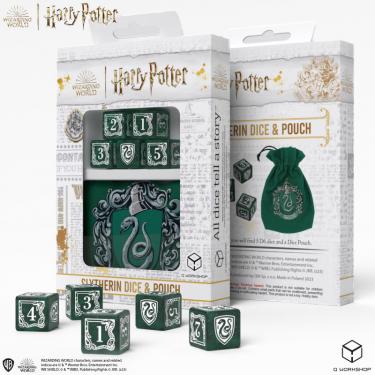 Набор кубиков Harry Potter. Slytherin с мешочком 