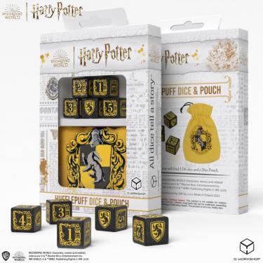 Набор кубиков Harry Potter. Hufflepuff с мешочком 