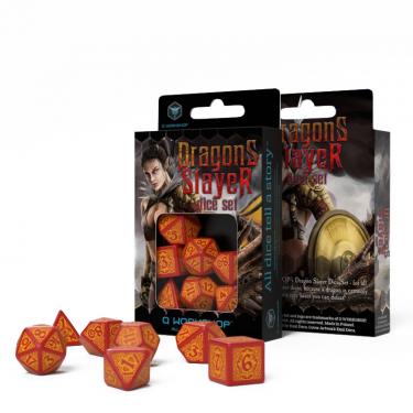 Набор Dragon Slayer Red & orange Dice Set