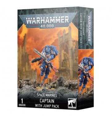 Warhammer 40000: Space Marines - Captain with Jump Pack 