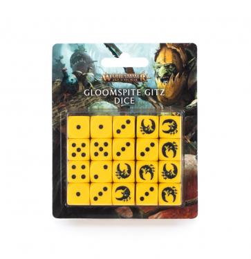 Набор кубиков Warhammer Age of Sigmar: Gloomspite Gitz Dice