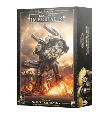 Warhammer Legions Imperialis: Warlord Titan with Plasma Annihilator
