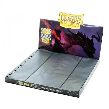 Упаковка листов для альбома Dragon Shield (4х3), безбликовые, на 11 отверстий крепления